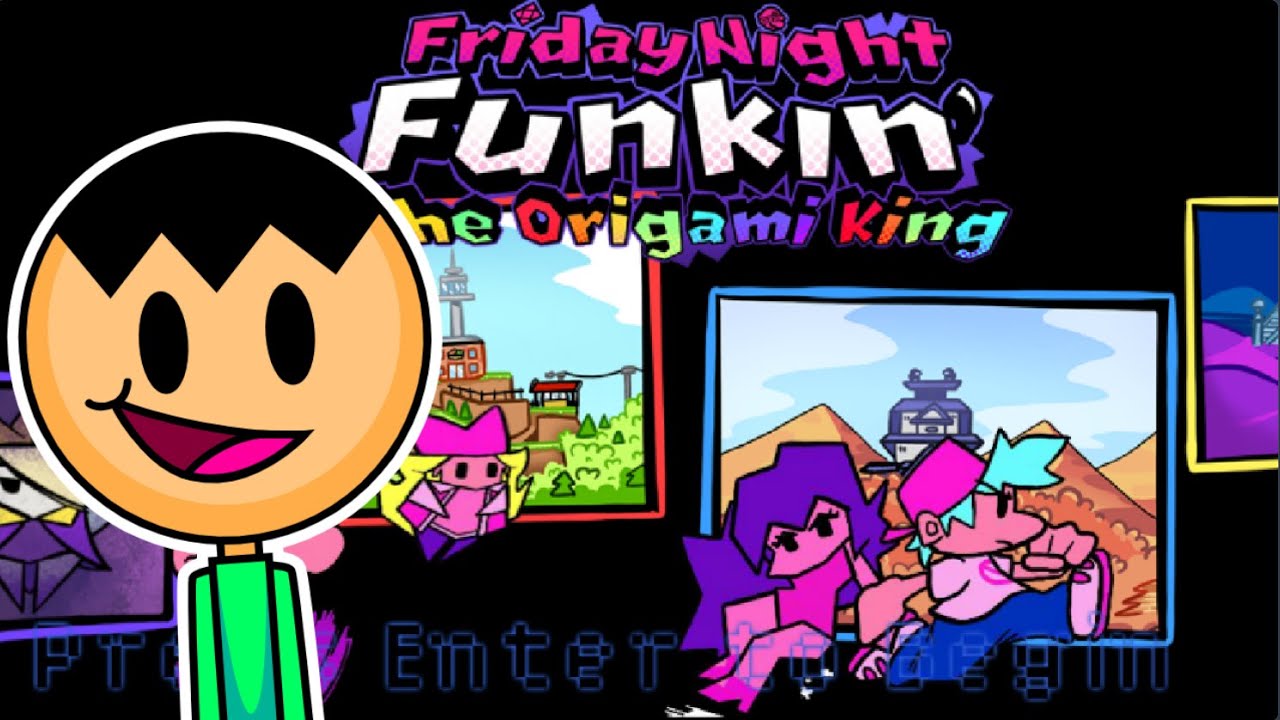 This FNF x The Origami King Mod is... Pretty Cool! ( FNF + Paper Mario & The Origami King )
