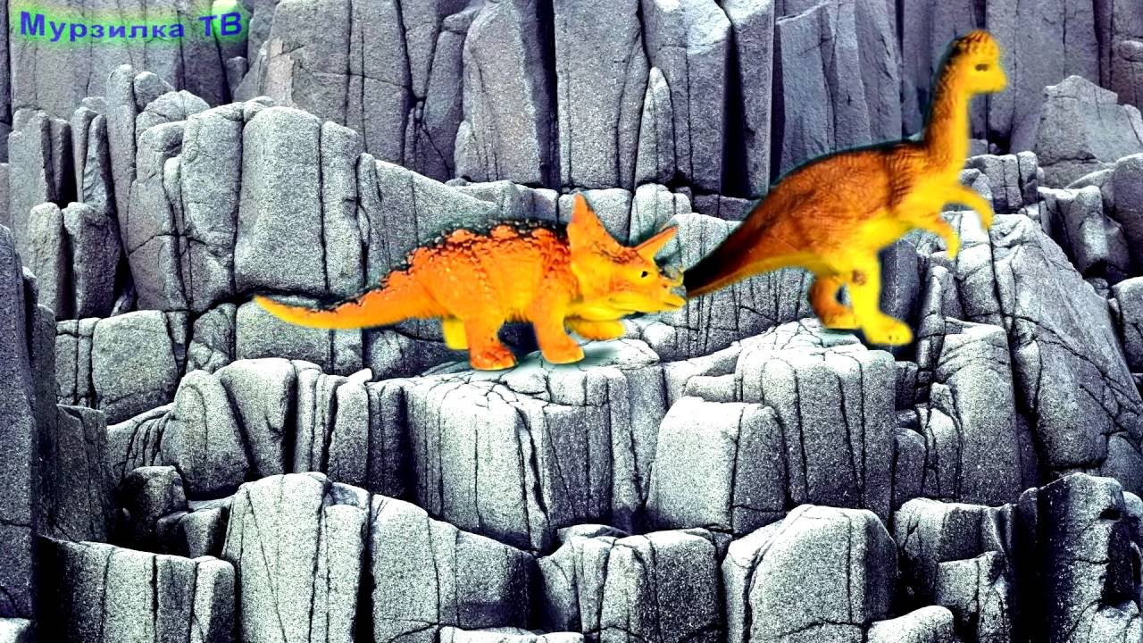 Мультик про Динозавров и Паука. Друг не оставит в беде. Истории для ...