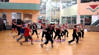 2011-03-29 24 Hour Fitness Alexis Hip Hop Dr. Dre Kushin Routine (Take 2)