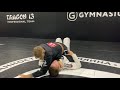 Cross choke from mount