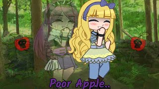 Poor Apple..||Part 2 of You, tricked me..|| Ever After High|| Apple, Raven. & Blondie|| Gacha Club