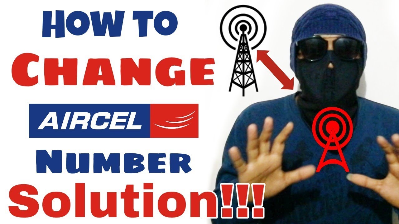 AIRCEL Network மூடப்பட்டது..!!! How to Change AIRCEL Number with ...