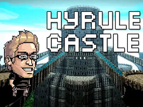 Minecraft Build: Hyrule Castle - YouTube