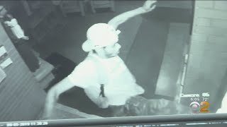Church Burglar Caught On Camera