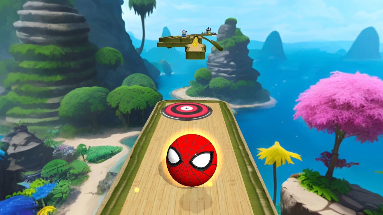 Sky Rolling Balls 3D Gameplay 💥 Naftrix Gaming Game 262 Android iOS 