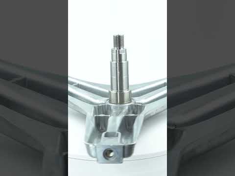 Хрестовина для пральної машини Whicepart, LG 4434ER1004B, 4434ER1007A, d=25/30/37 мм, l=107 мм, видео 1