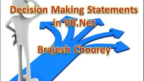 Decision Making Statements