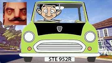 Hello Neighbor - My New Neighbor Mr Bean Big Car Act 3 Gameplay Walkthrough