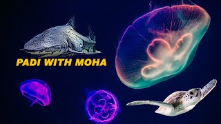 2.5 HOURS Stunning 4K Underwater footage   Music | by PADI WITH MOHA Rare & Colorful Sea Life Video