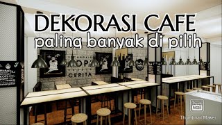 IDE KREATIF PEMBUATAN DEKORASI CAFE MINIMALIS   INDUSTRIAL DAN MODERN screenshot 3