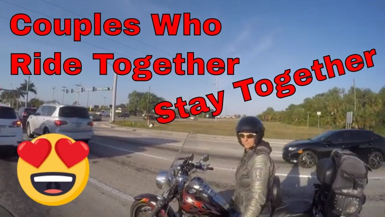 Couples who ride Harley Davidson's together stay together! FRIDAY FREE