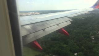 Southwest 737NG Landing Houston