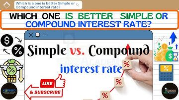 Which one is Better Simple Interest Rate or Compound Interest Rate? - Af-Somali #Kobciso_Academy