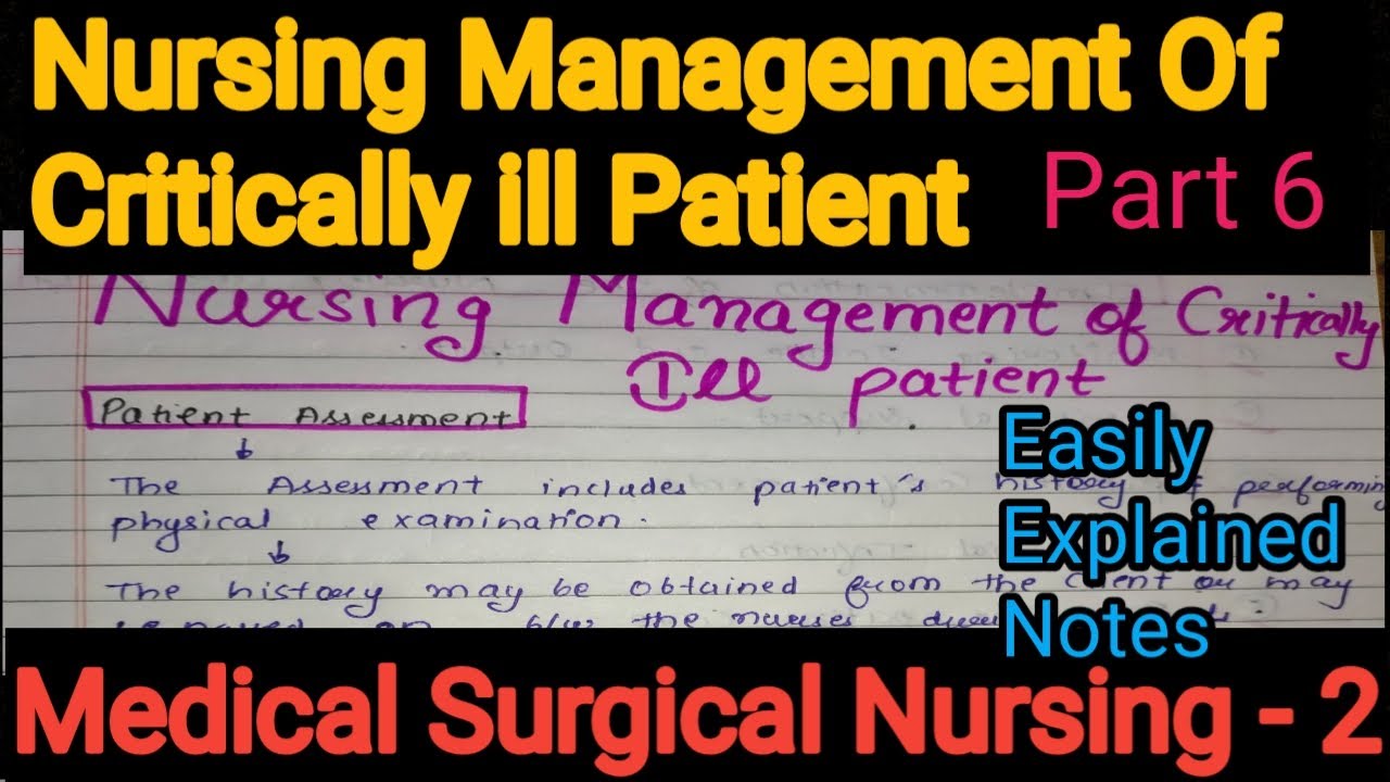 Another Word For Critically Ill Patients