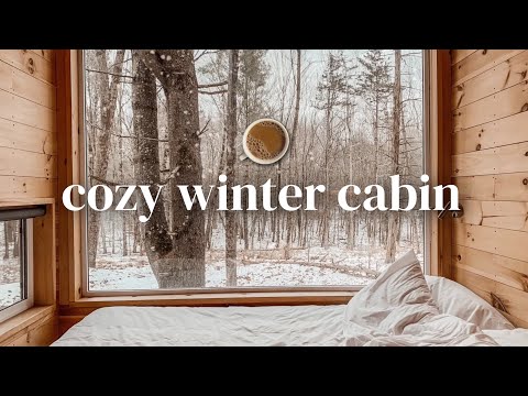 Cozy Winter Cabin Bedroom Ambience | Crackling Fire and Lots of Page Flipping