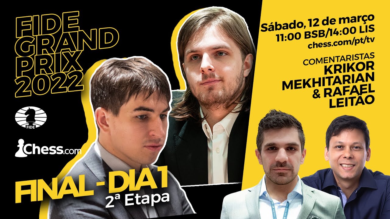 Krikor Vs Andreikin - Copa do Mundo FIDE 2019 - Primeira Partida Rodada1 