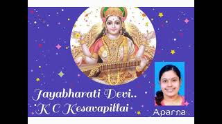 Jayabharati Devi C Kesavapillai Gopalan Nair