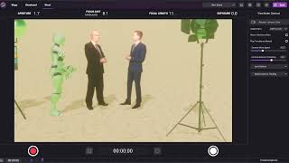Multi-Person Body Tracking Test - SceneForge Chromakey