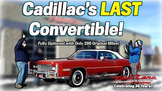 The Last Convertible Cadillac of the 70&#39;s! 1976 Cadillac Eldorado For Sale at Fast Lane Classic Cars