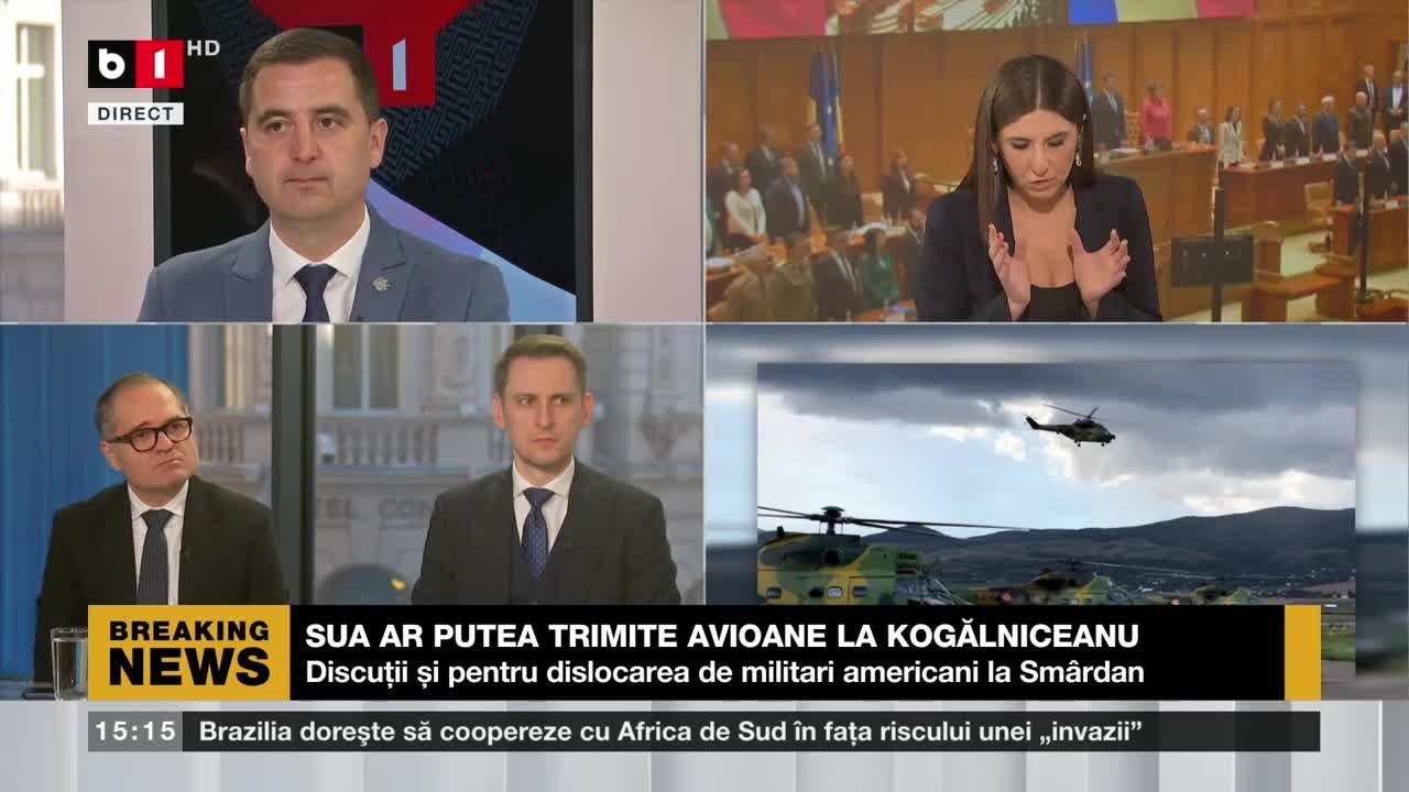 POLITICA ZILEI. SUA AR PUTEA TRIMITE AVIOANE LA KOGĂLNICEANU/ GRINDEANU,SONDAJ: VOTEAZĂ PSD BUGETUL?