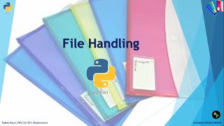File Handling Part III (Writing to Text File)