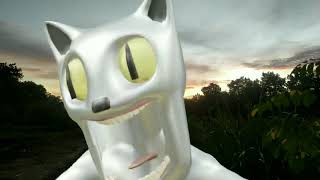 Siren Head Dark Horror Skunx Vs Cartoon Cat Vs Bendy Vs House Head, || siren head screenshot 5