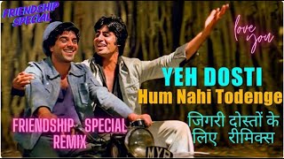 YE DOSTI HUM NAHI TODENGE REMIX 2025 BY ALI & ARCHI