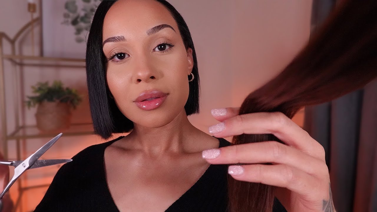 ASMR Slow & Immersive Haircut | Shampoo, Cut, Haircare & Brushing | Roleplay for Deep Sleep