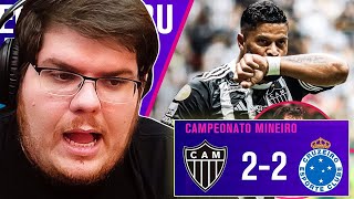 CASIMIRO REAGE A ATLÉTICO-MG 2X2 CRUZEIRO - MELHORES MOMENTOS #casimiro