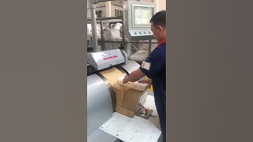 Nanjiang WFD-430 Fully Automatic Roll Fed Paper Bag with Twisted & Flat Handle Machine