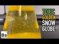 Toxic Golden Snow Globe - Chemistry: Lead Nitrate and Potassium Iodide Precipitate Reaction