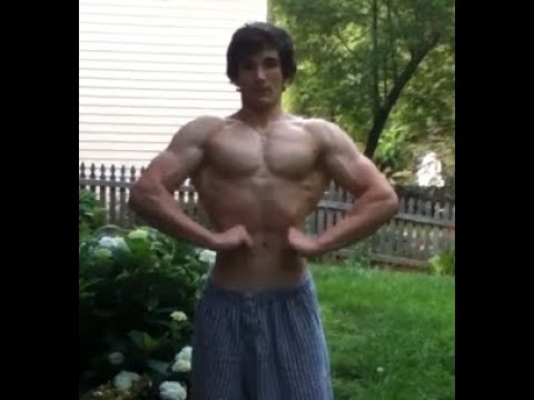 Christopher Samios, 8 weeks out, 16 years old bodybuilder posing ...