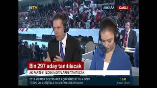 AK PARTİ YEREL SEÇİM MANİFESTOSU ÖZEL YAYIN - NTV (31.01.2019)