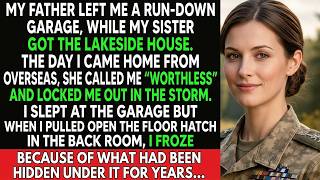 My Sister Called Me Worthless After Latvia — Then I Found What Dad Hid Beneath the Garage Floor.