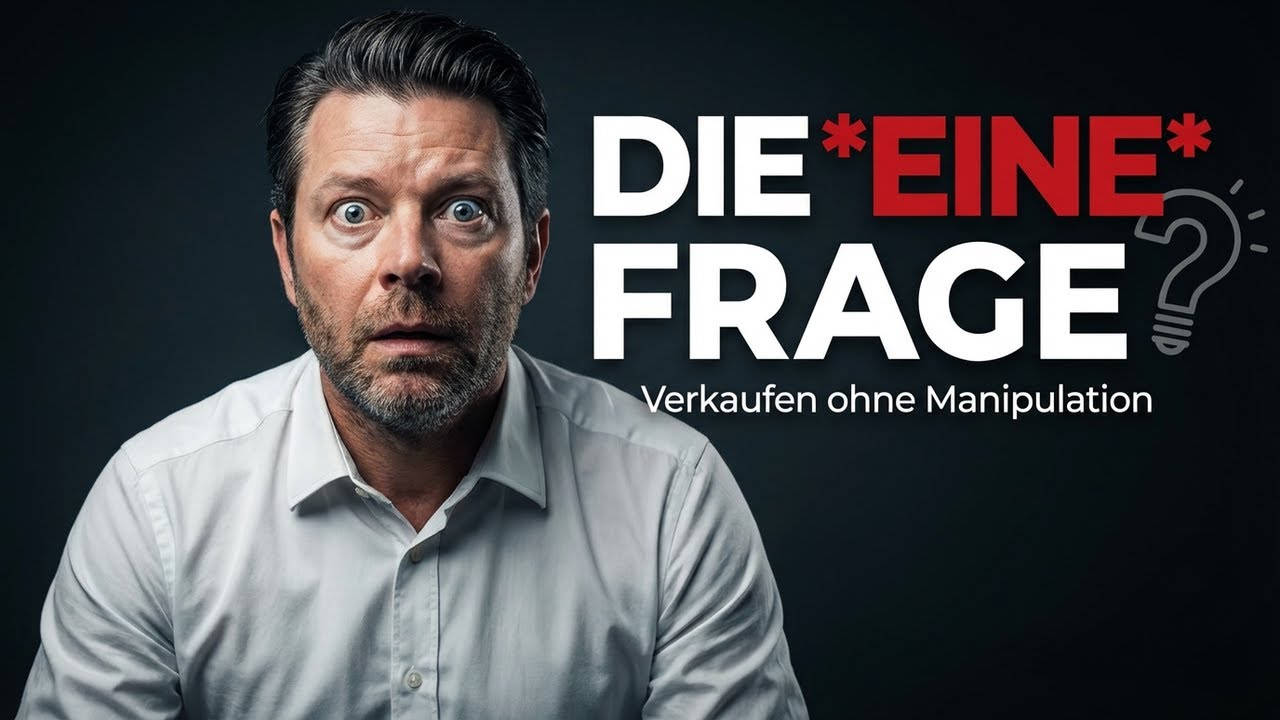 Verkaufen ohne Manipulation – Mit dieser einen Frage