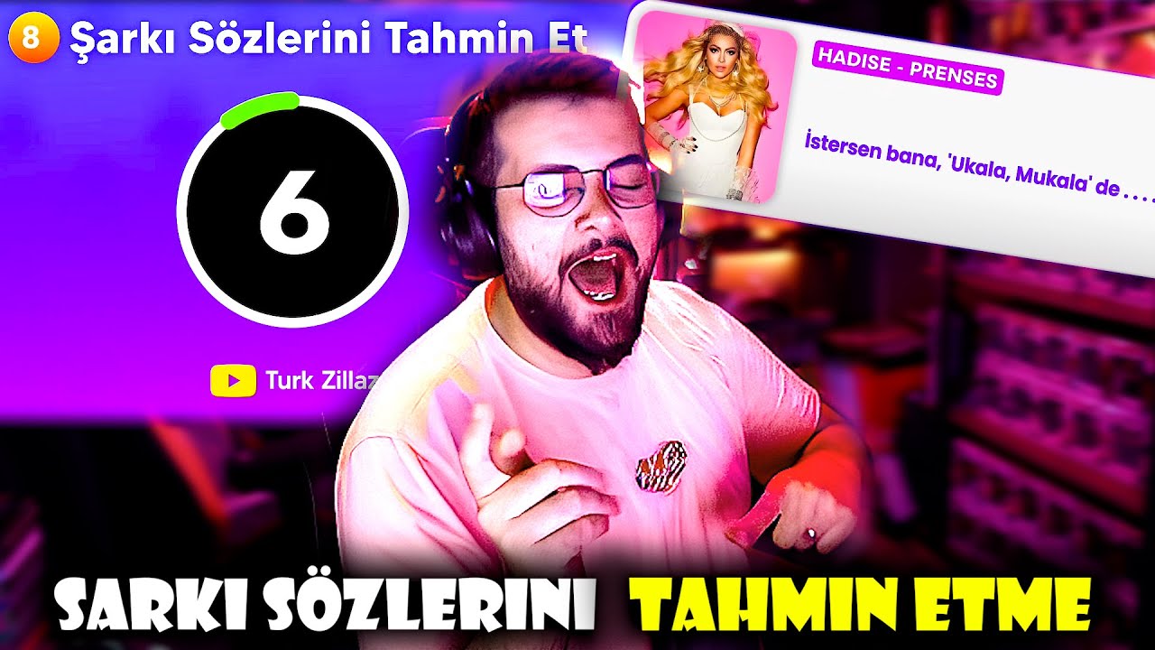 Jrokez / Ekiple Şarkı Sözlerini Tahmin Etme Yarışması ! | Yanık Sesliler Toplanmış