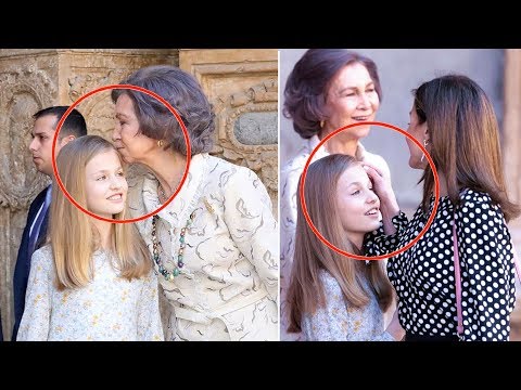 Video: Drottning Letizia I Rosa Klänning I Två Delar