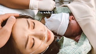 Our lucky baby | BIRTH VLOG