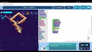 ICode Hackathon Unit 1 Level 30 Blocky