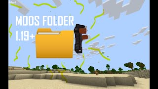 My Mods Folder 1.19 Minecraft + Settings
