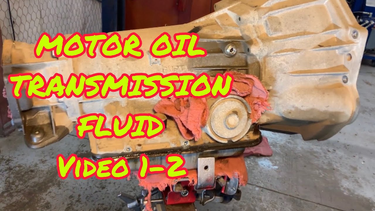 4L65E Transmission fluid looking like MOTOR OIL... Video 12 YouTube