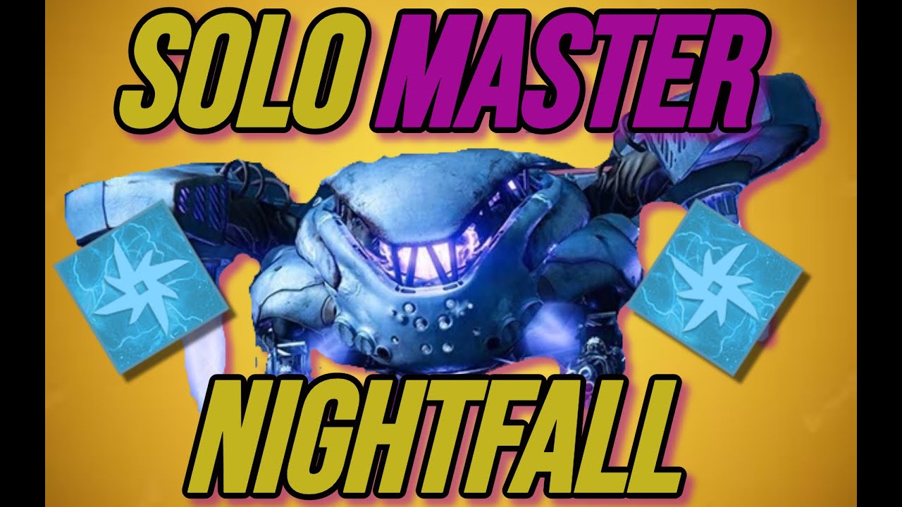 SAFELY SOLO MASTER Nightfall (ARC 3.0) Platinum 100K Pinnacle - Fallen