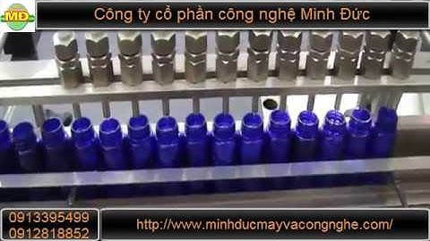 Máy chiết rót phân hóa học Minh Đức