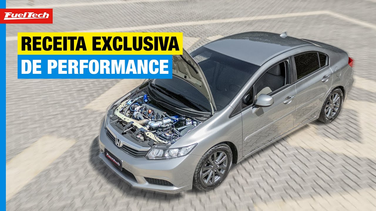 Civic LXS Manual, Turbo e mais de 400cv!