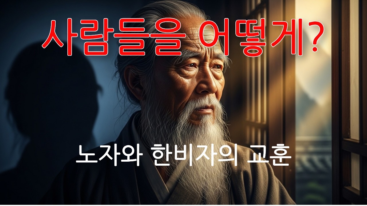 나이 들어 사람 믿지 마라 – 한비자와 노자가 건네는 인생 후반전의 열쇠