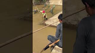 Real Life 100% Net Fishing In River At The Countryside EP #28