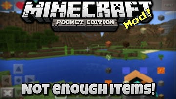Not Enough Items Mod! - Minecraft Pocket Edition - Mod Showcase [0.11.0]