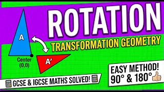 Rotation Made Easy | GCSE & IGCSE Transformations Explained