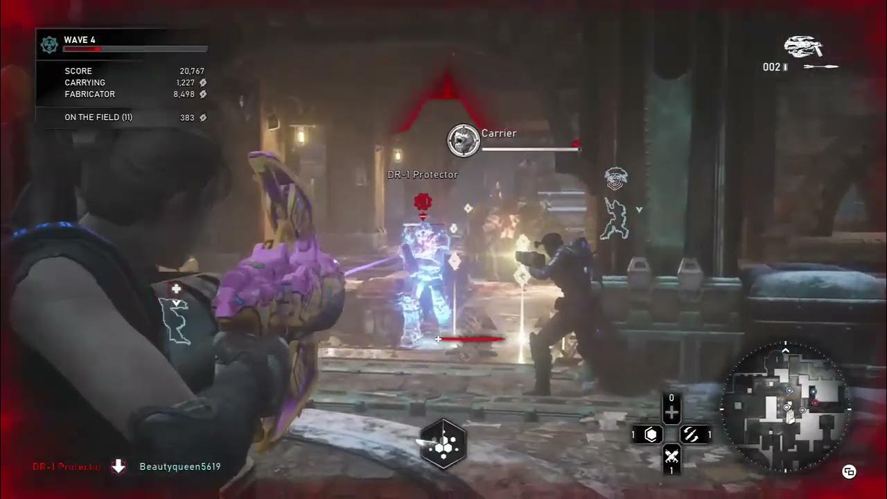 Gears 5, Asylum, Inconceivable, Gunner, FREEZING SNIPER, Horde FRENZY, Anya Hivebuster (0520