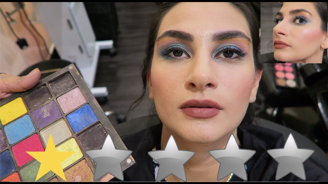 I WENT TO THE WORST REVIEWED MAKEUP ARTIST IN THE CITY ! رحت لأسوأ ميكب ارتست في مدينتي